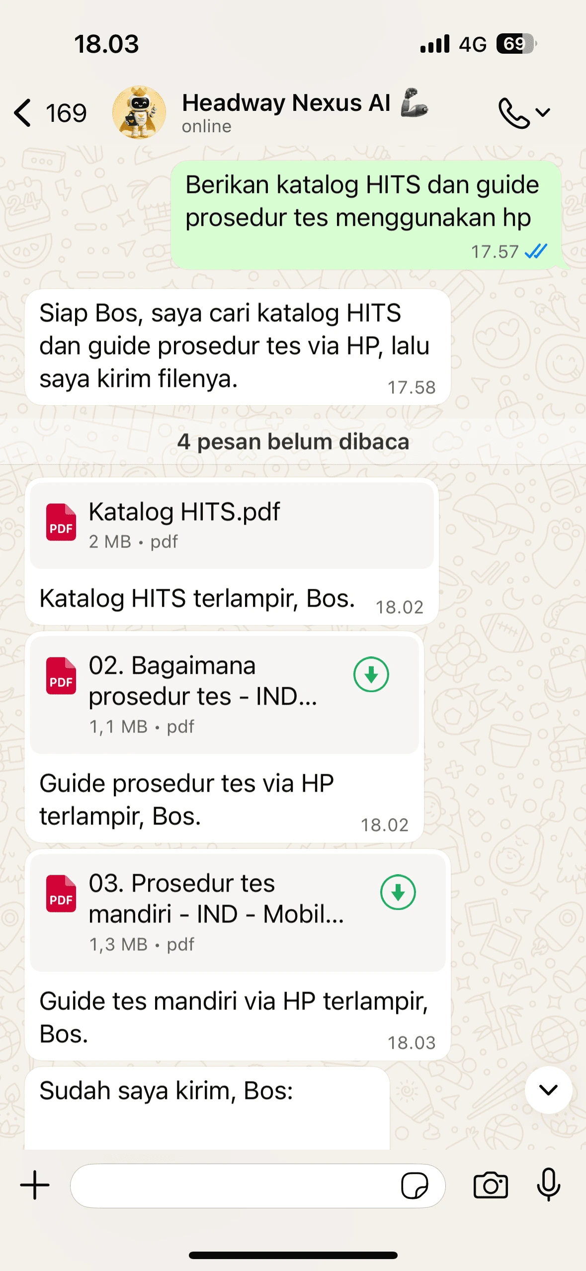 Minta & cari file yang dibutuhkan